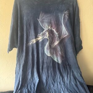 The Mountain Charcoal Graphic Tee